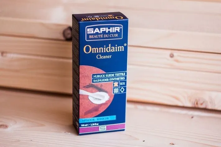 Odplamiacz do zamszu, nubuku, tkanin i materiałów TEX SAPHIR BDC Suede Nubuck Cleaner Omnidaim 100ml Multirenowacja | MIRAT.