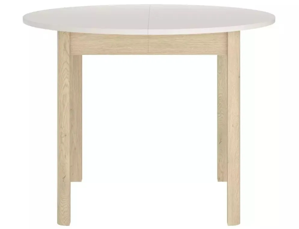 Okrągły stół rozkładany Dante kaszmir dąb cremona torro | MIRAT styl SKANDYNAWSKI