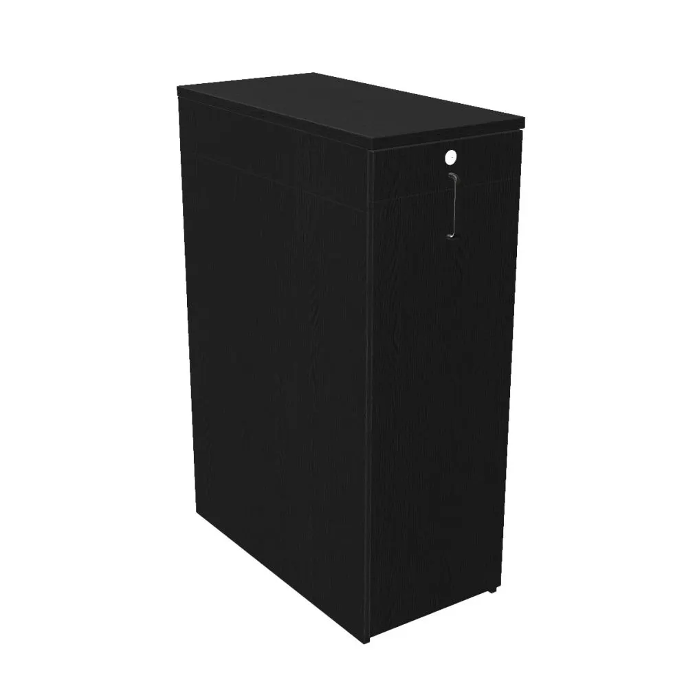 Szafka na dokumenty EASY SPACE 40cm prawa/lewa czarna grafitowa wysuwana I sklep meblowy MIRAT.