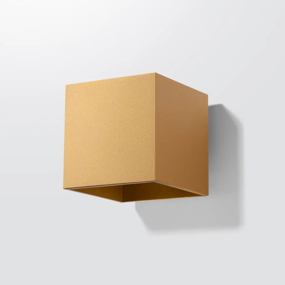 Kinkiet QUAD 1 złoty | sklep MIRAT  kolekcja quad