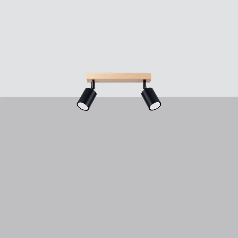 Plafon VERDO 2 czarny | sklep MIRAT kolekcja verdo