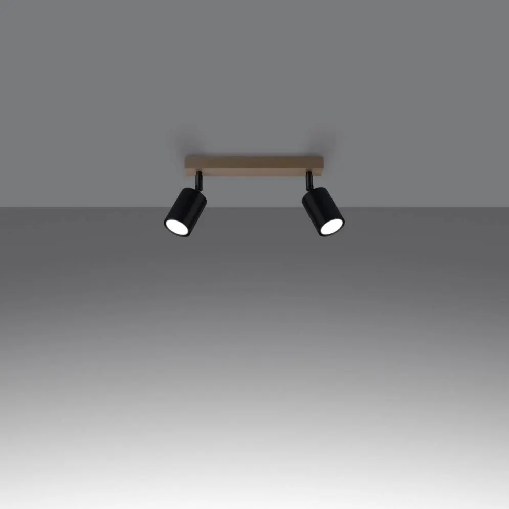 Plafon VERDO 2 czarny | sklep MIRAT kolekcja verdo