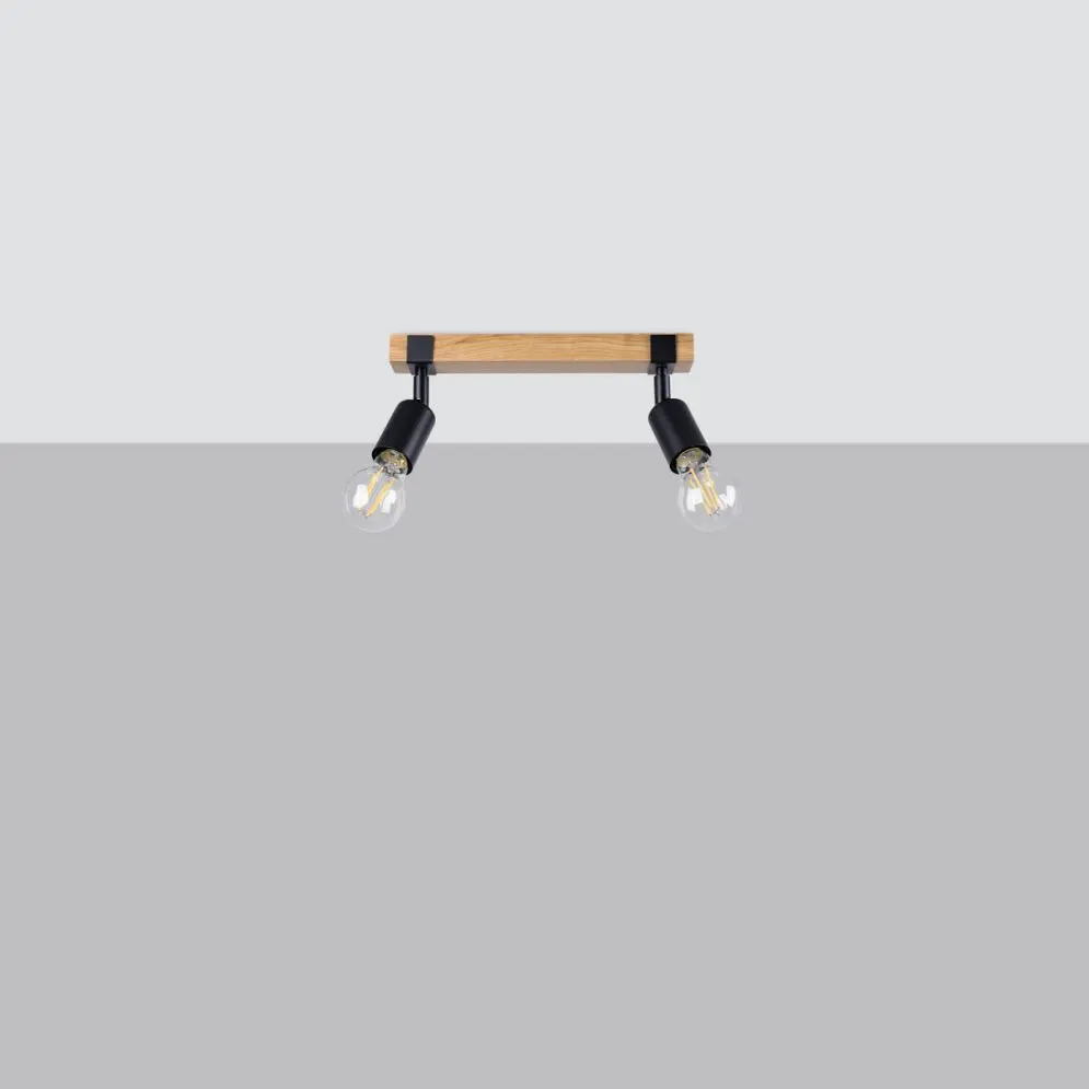 Plafon ZUCA 2 czarny | sklep MIRAT  kolekcja zuca