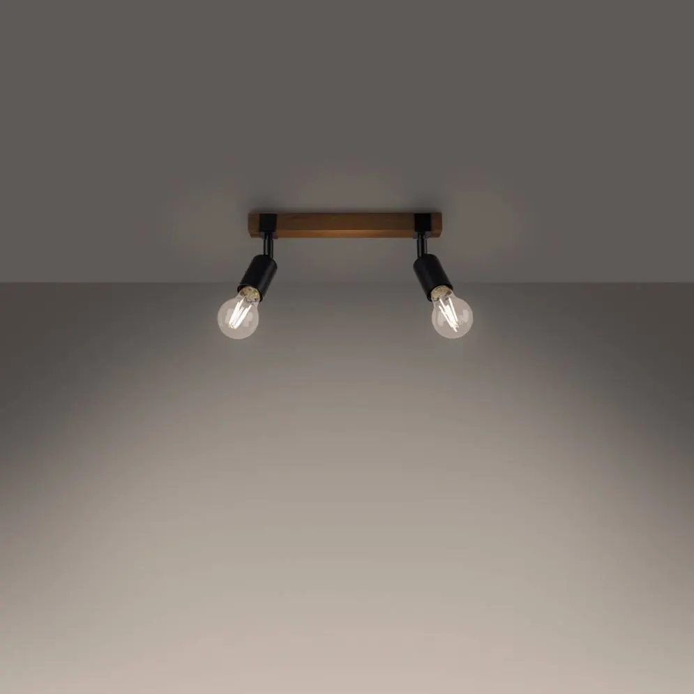 Plafon ZUCA 2 czarny | sklep MIRAT  kolekcja zuca