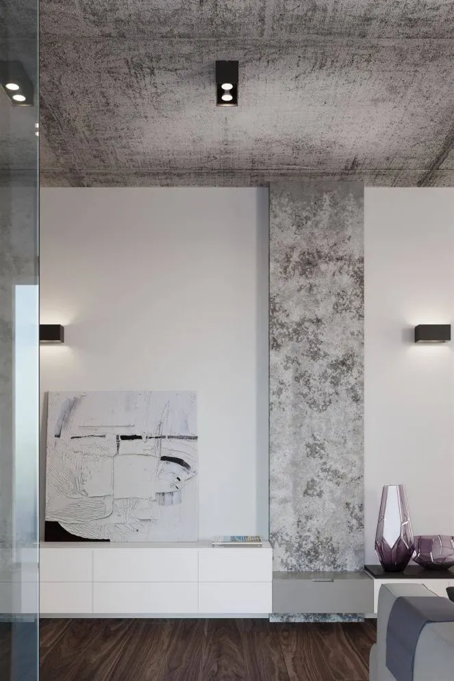 Kinkiet QUAD MAXI szary | sklep MIRAT  kolekcja quad maxi