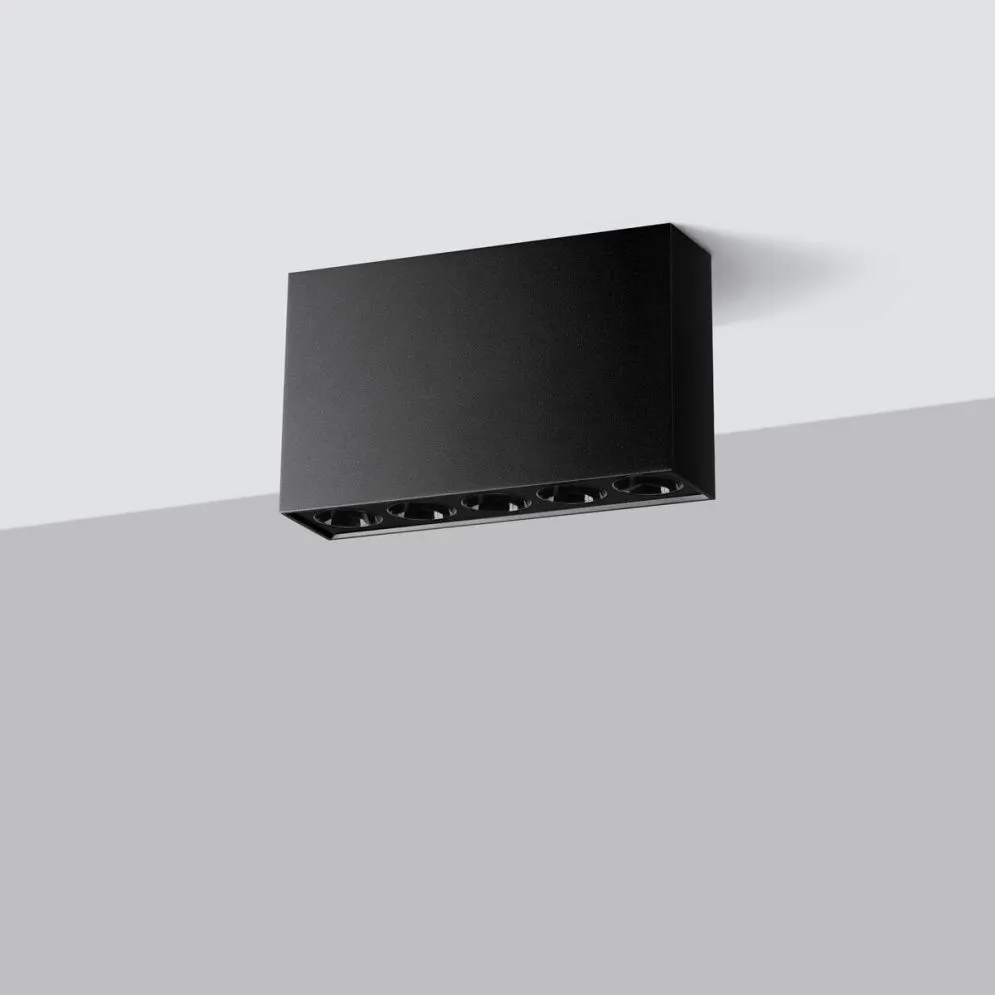 Plafon SOLE czarny LED | sklep MIRAT  kolekcja sole