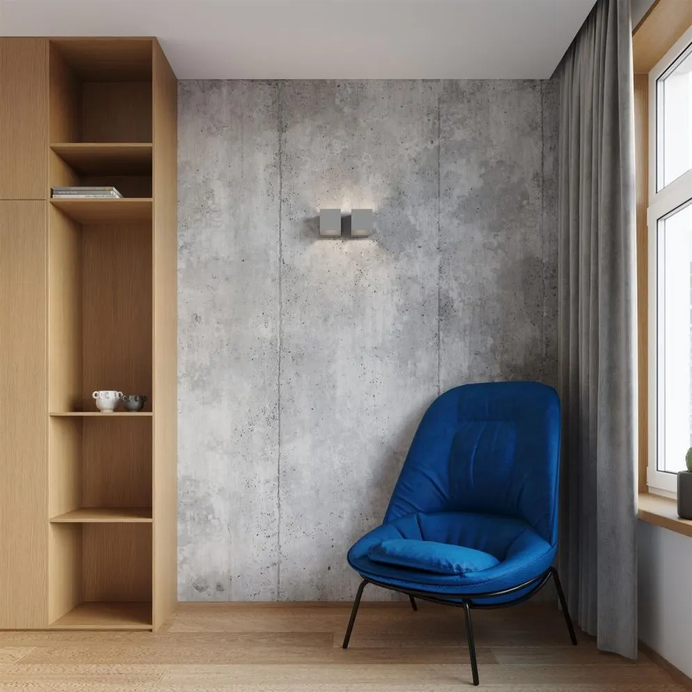 Kinkiet QUAD 2 szary | sklep MIRAT kolekcja quad