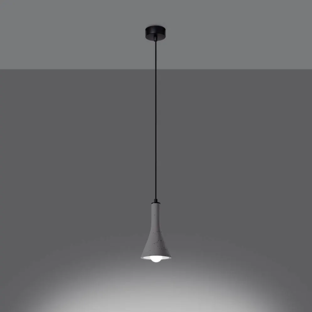 Lampa wisząca REA 1 beton | sklep MIRAT  kolekcja rea