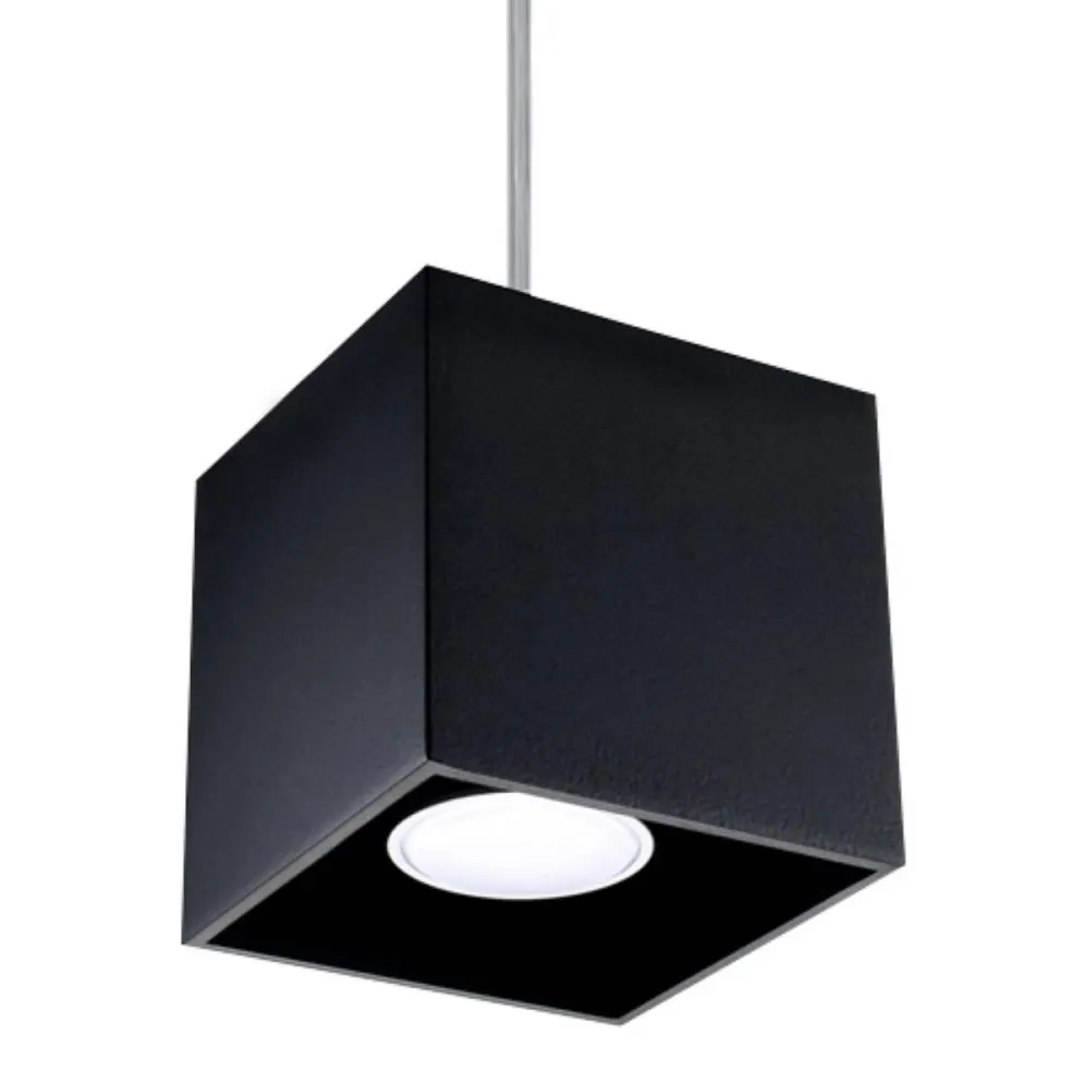 Lampa wisząca QUAD 1 czarny | sklep MIRAT  kolekcja quad