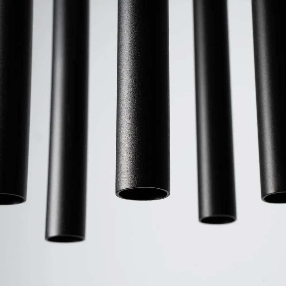 Lampa wisząca PASTELO 5P czarna | sklep MIRAT  kolekcja pastelo