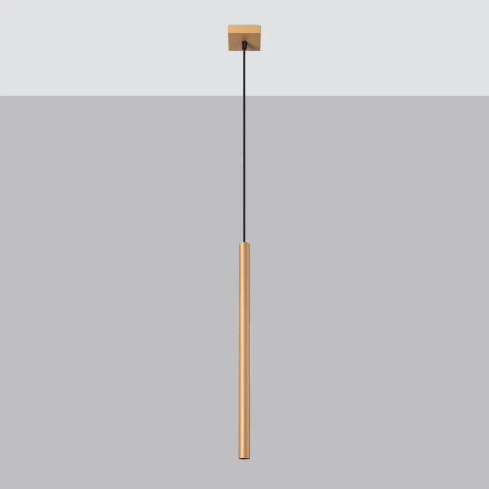 Lampa wisząca PASTELO 1 złota | sklep MIRAT  kolekcja pastelo
