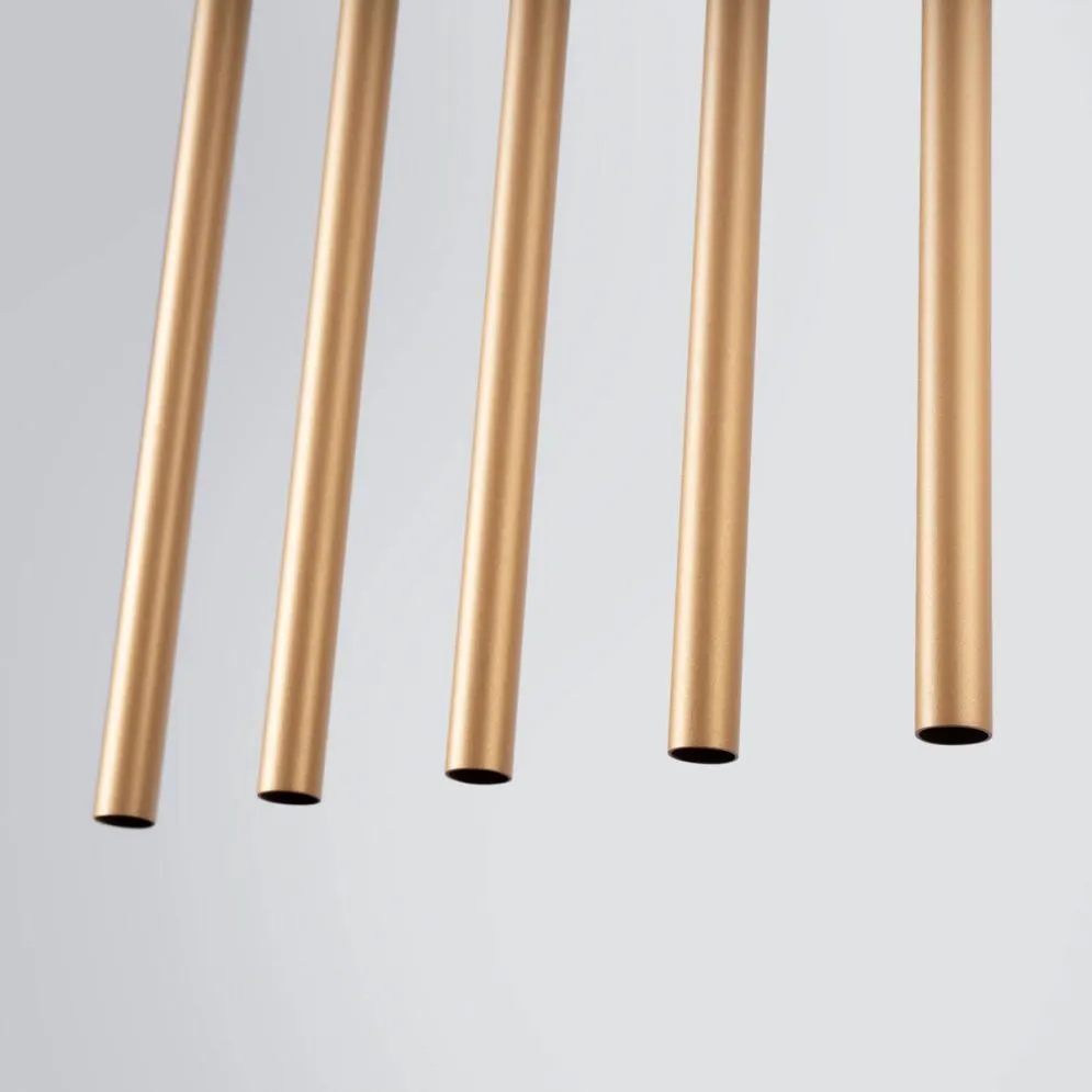 Lampa wisząca PASTELO 5L złota | sklep MIRAT  kolekcja pastelo