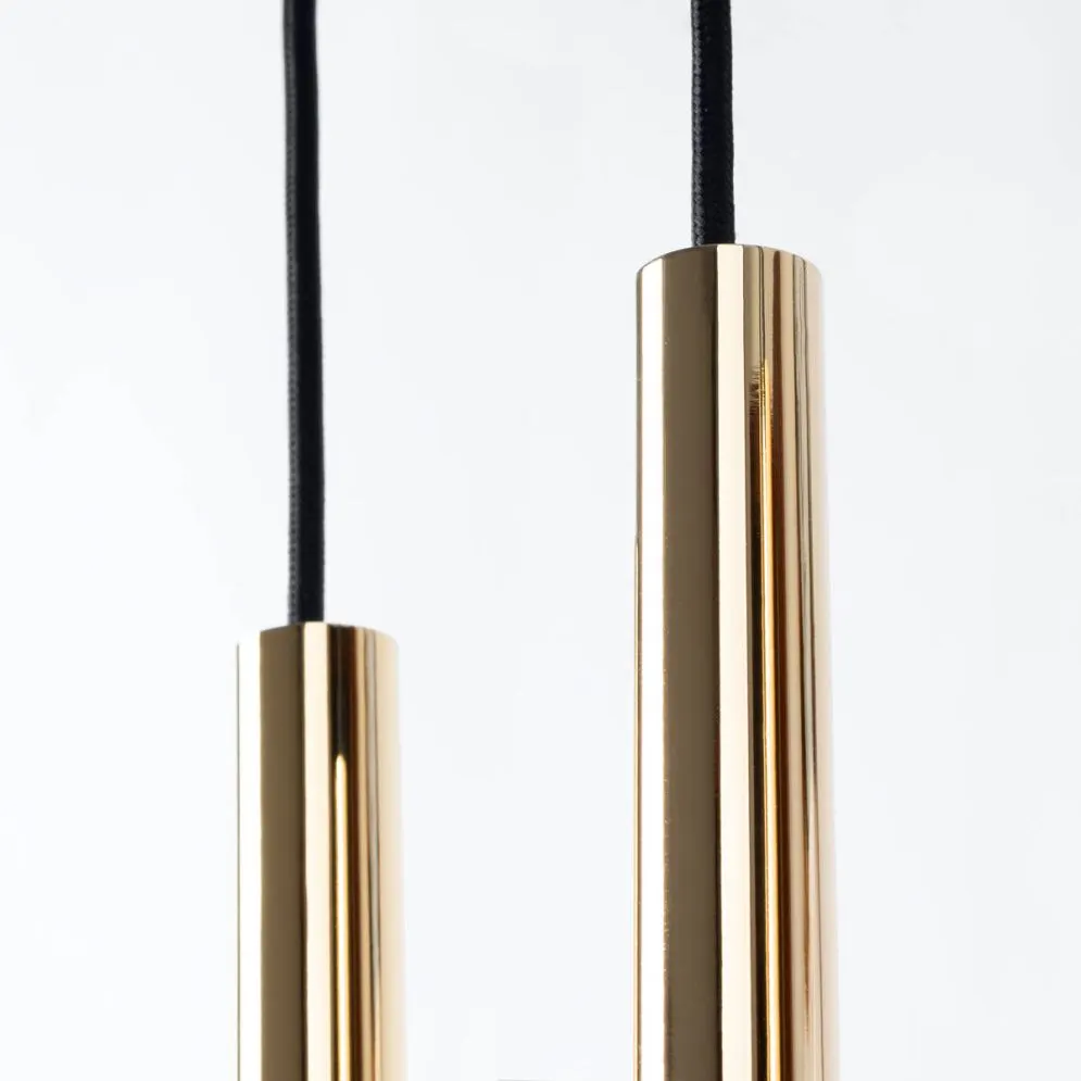 Lampa Wisząca PASTELO 3P złoty połysk | sklep MIRAT  kolekcja pastelo