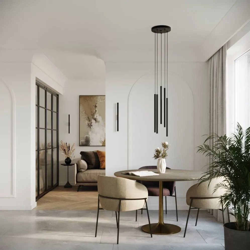 Lampa wisząca PASTELO 2 czarna | sklep MIRAT  kolekcja pastelo