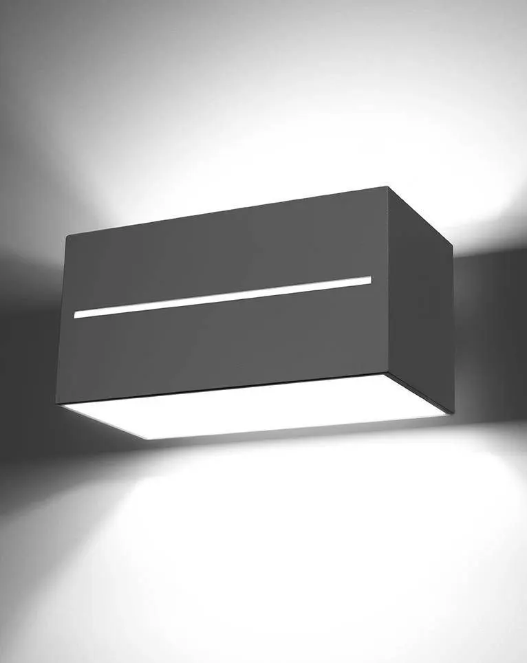 Kinkiet LOBO MAXI szary | sklep MIRAT  kolekcja LOBO