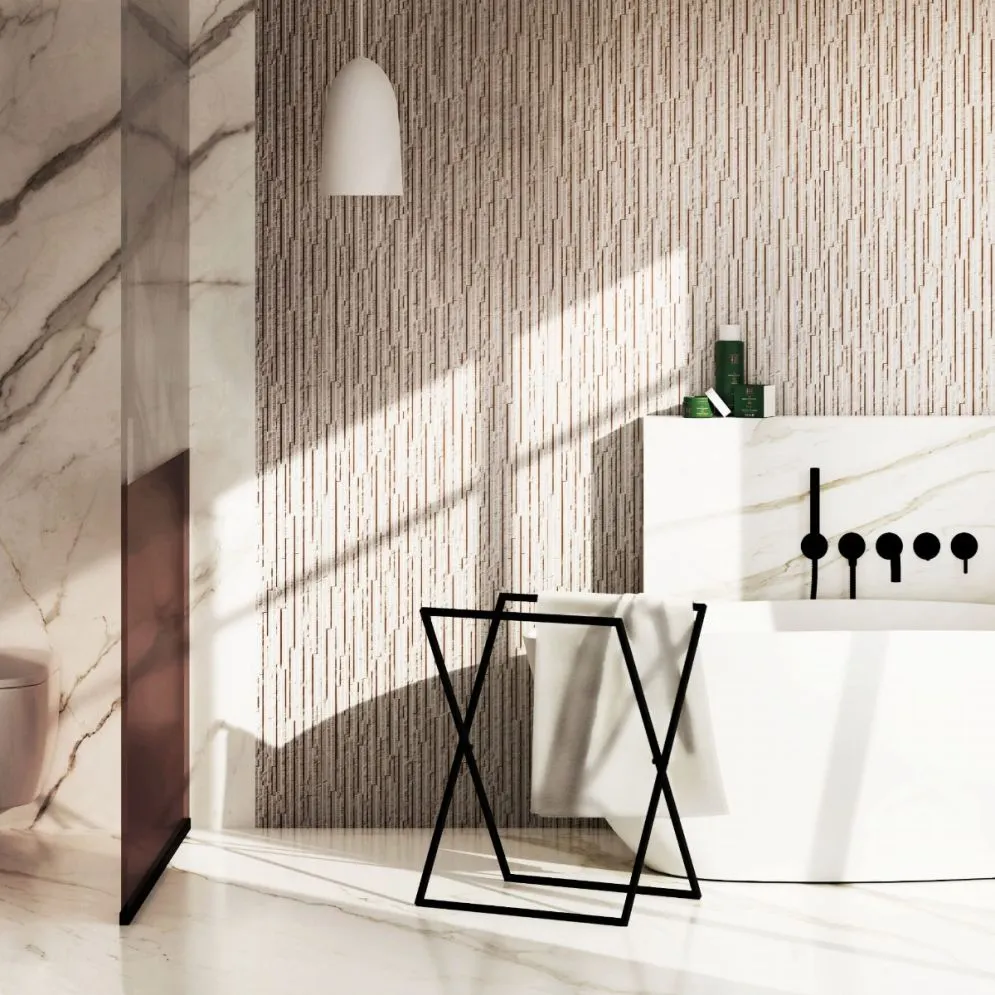 Wieszak na ręczniki XM-01 czarny metalowy do łazienki | MIRAT. styl LOFT