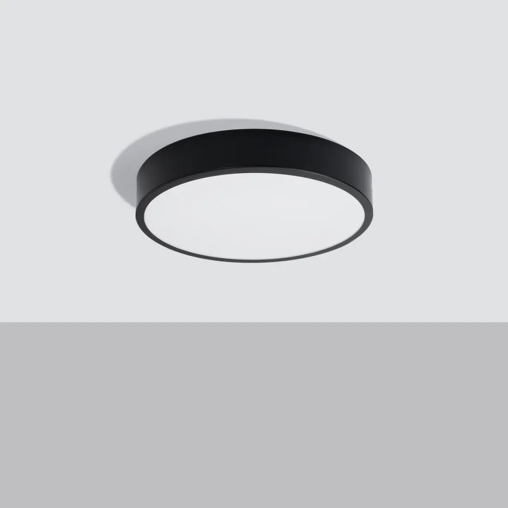 Plafon ONYX 40 czarny LED 3000K | sklep MIRAT kolekcja onyx