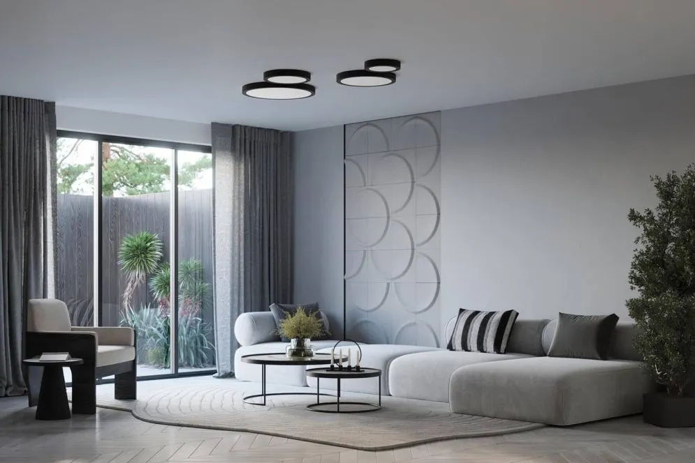 Plafon ONYX 40 biały LED 3000K | sklep MIRAT  kolekcja onyx