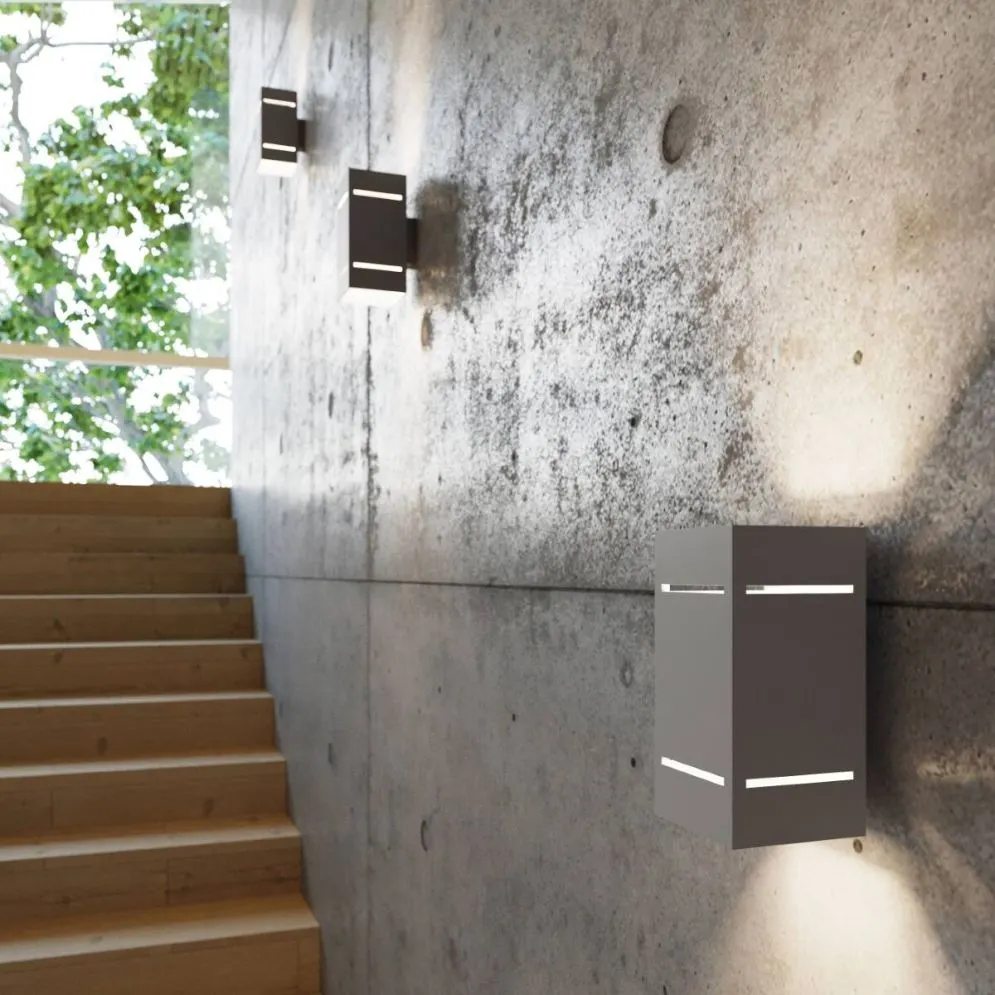 Kinkiet BLOCCO szary | sklep MIRAT  kolekcja blocco