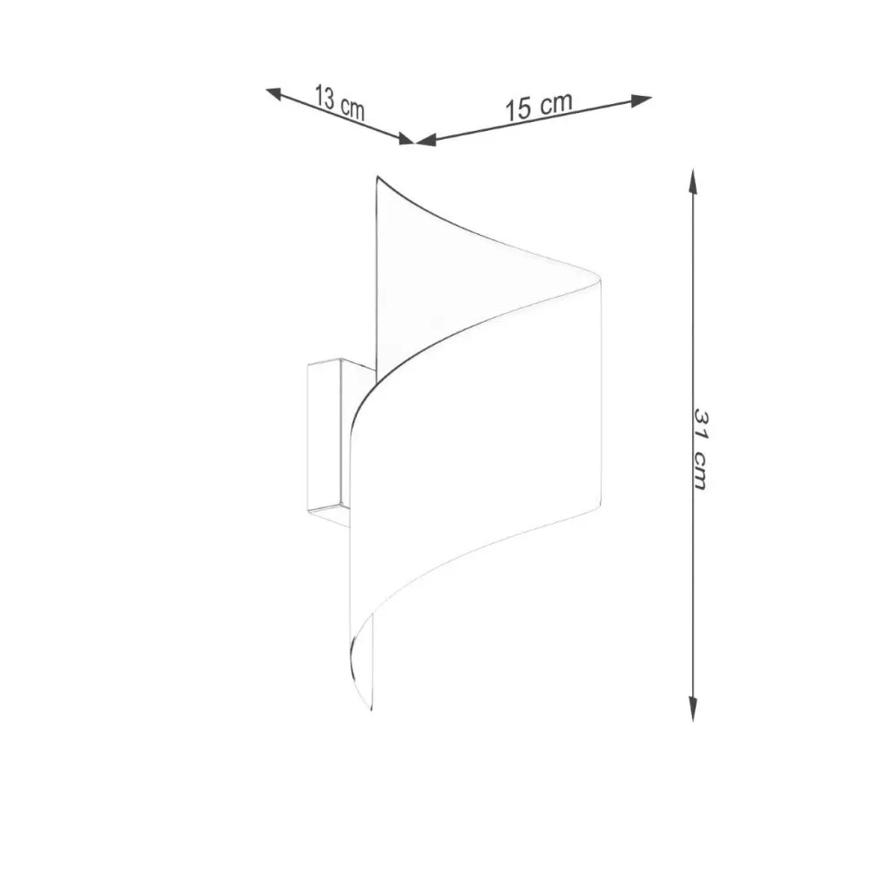 Kinkiet TALASSA biały | sklep MIRAT kolekcja talassa
