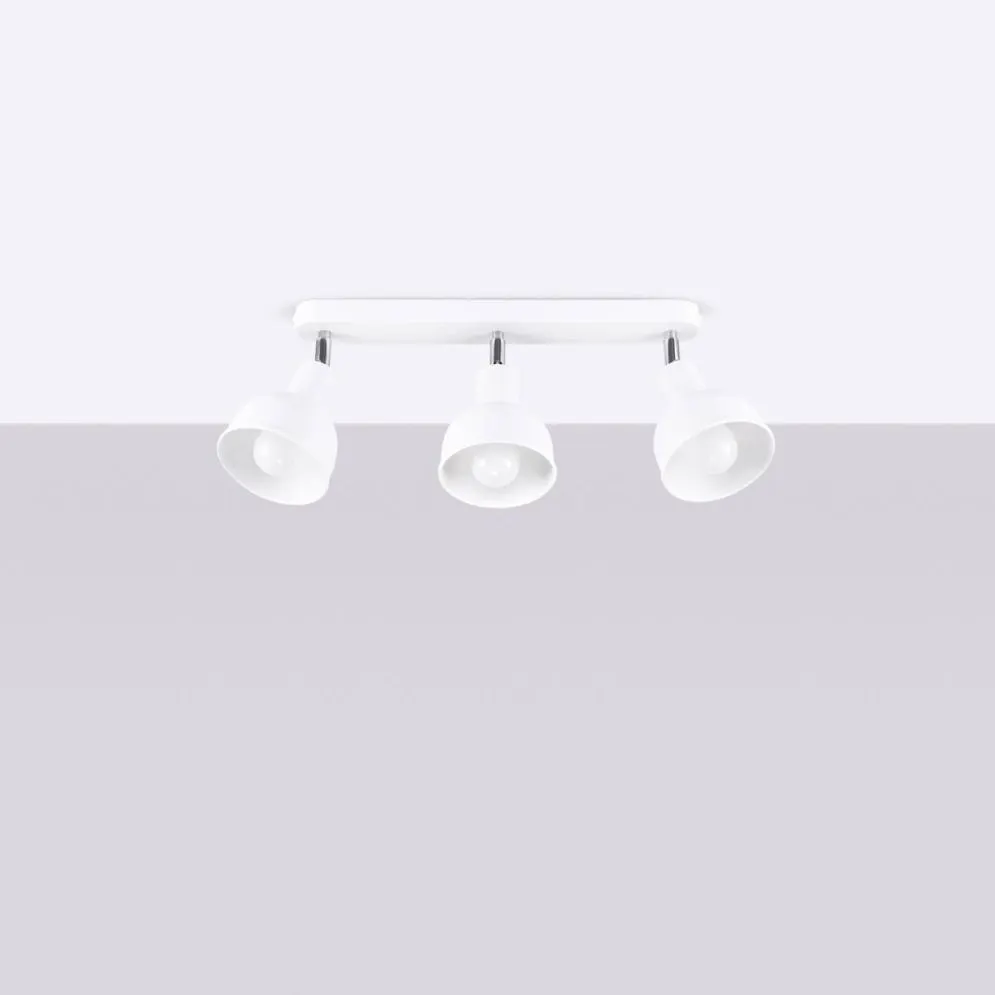 Plafon ELBA 3 biały | sklep MIRAT kolekcja elba