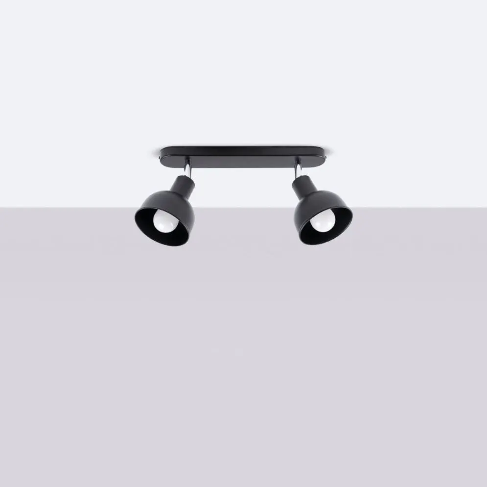 Plafon ELBA 2 czarny | sklep MIRAT kolekcja elba