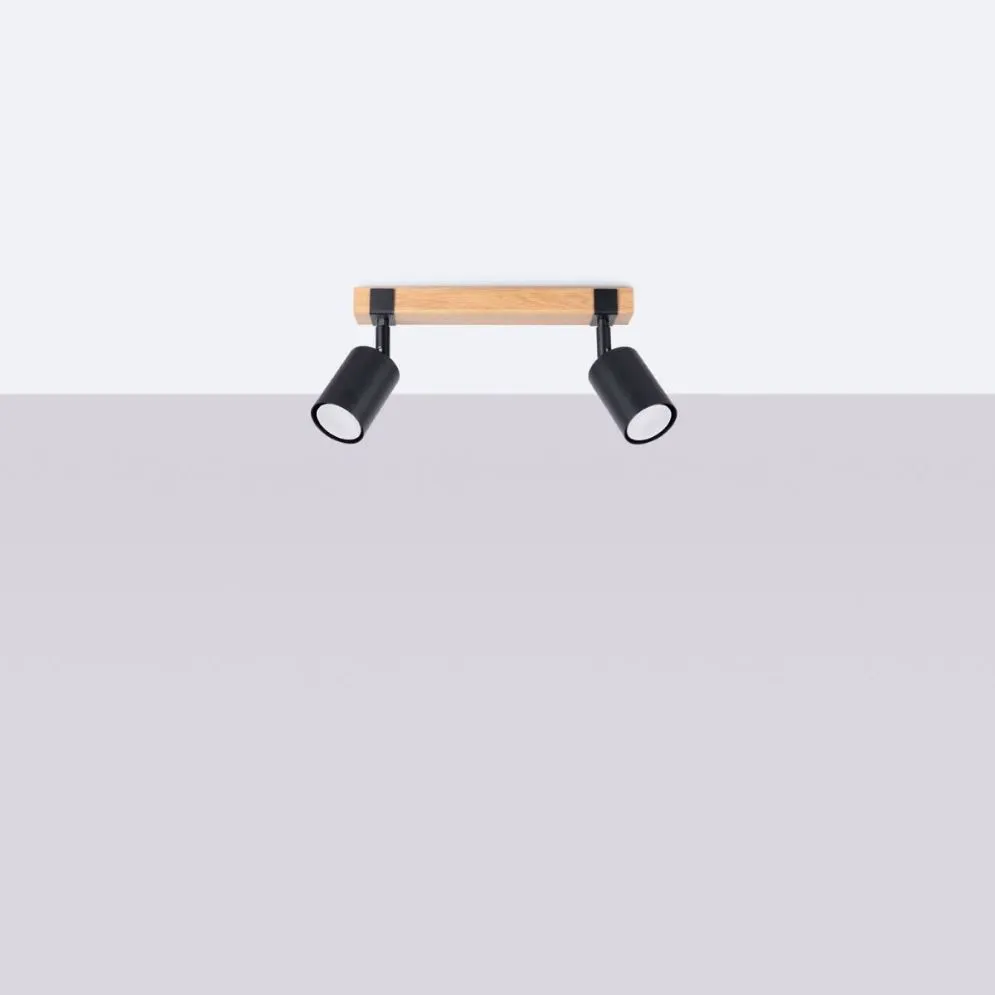 Plafon FAGER 2 czarny | sklep MIRAT  kolekcja fager