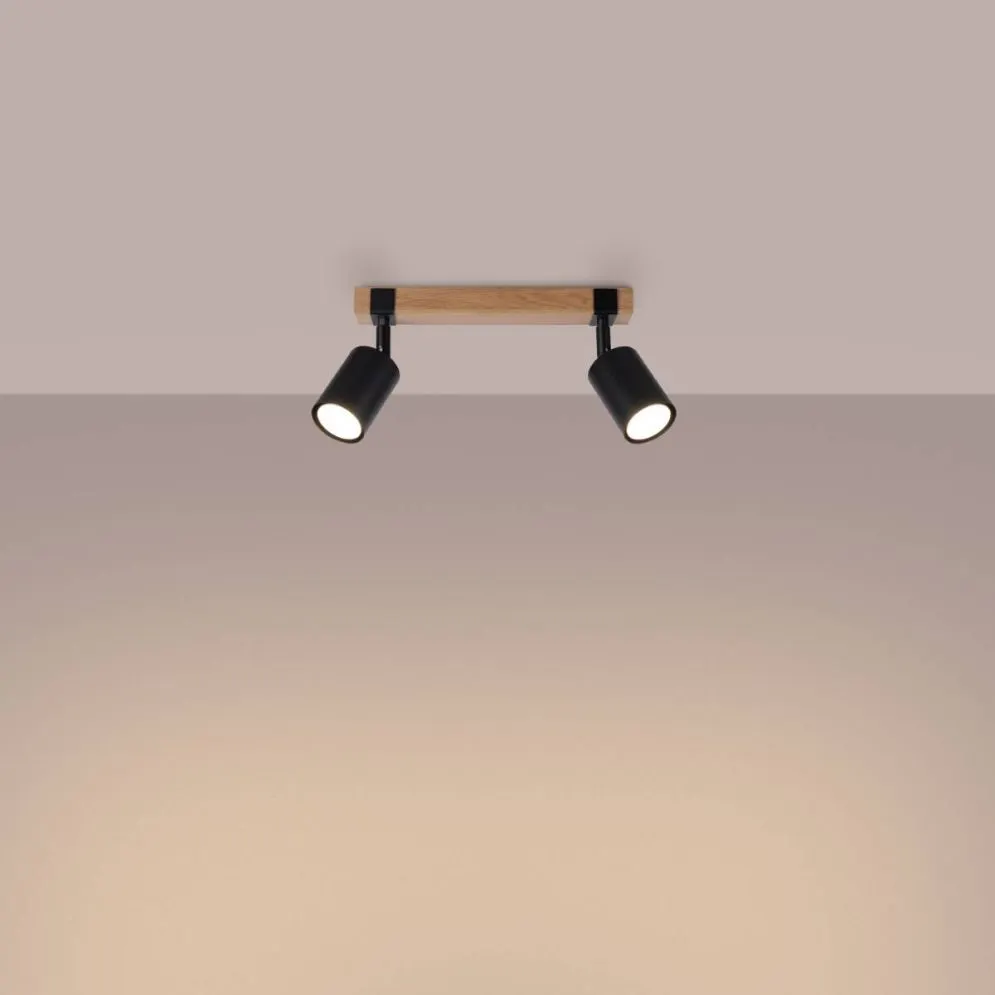 Plafon FAGER 2 czarny | sklep MIRAT  kolekcja fager