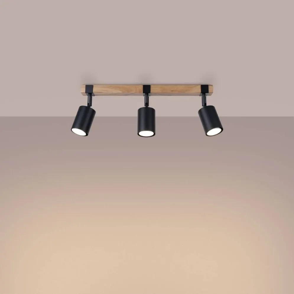 Plafon FAGER 3 czarny | sklep MIRAT  kolekcja fager