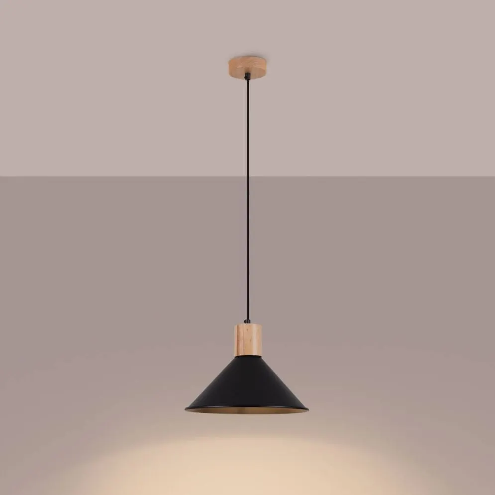 Lampa wisząca JAGA czarna | sklep MIRAT  kolekcja jaga