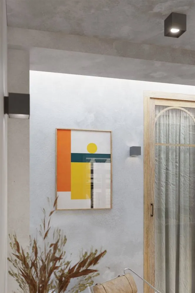 Kinkiet QUAD 1 antracyt | sklep MIRAT  kolekcja quad