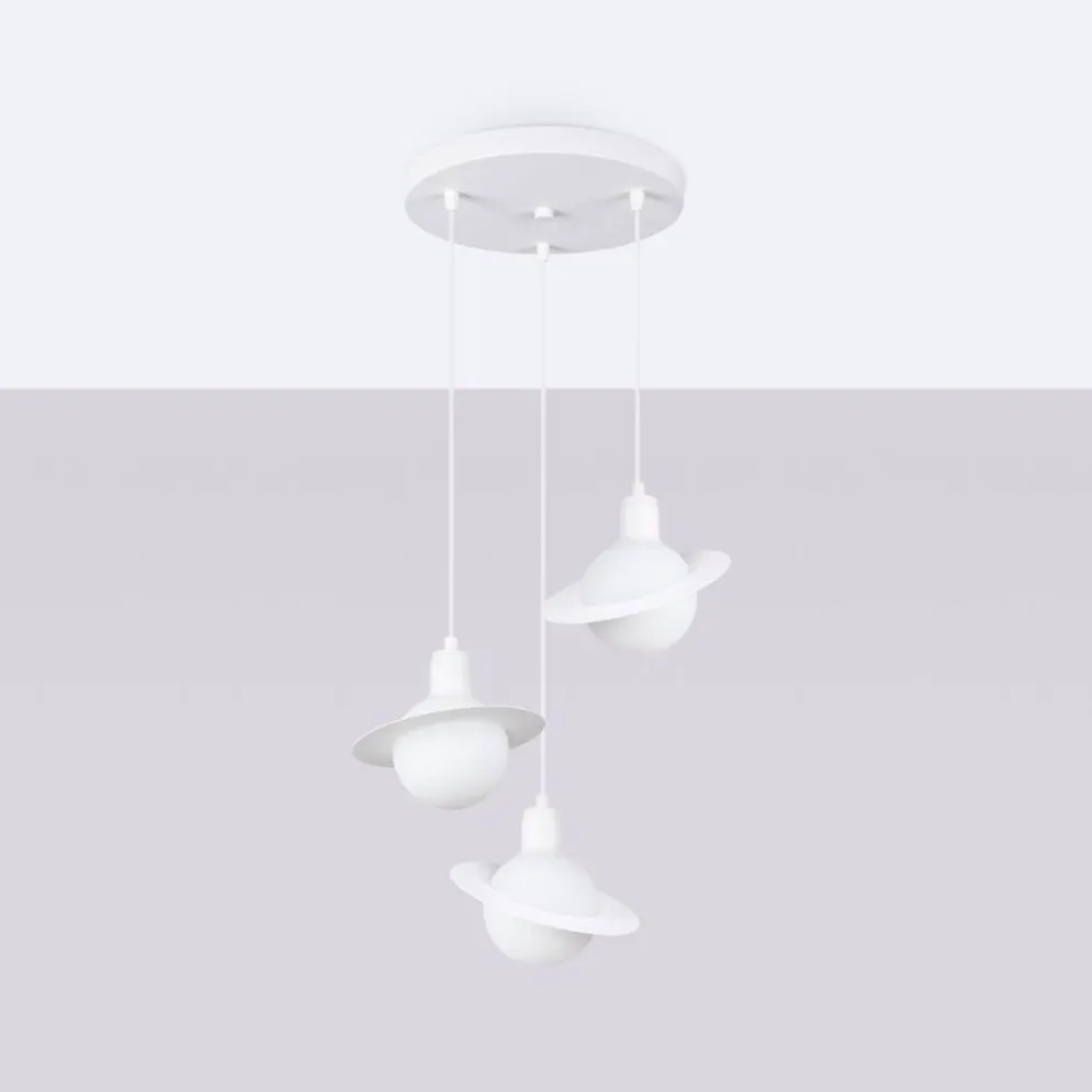 Lampa wisząca HYPERION 3P biały | sklep MIRAT kolekcja hyperion