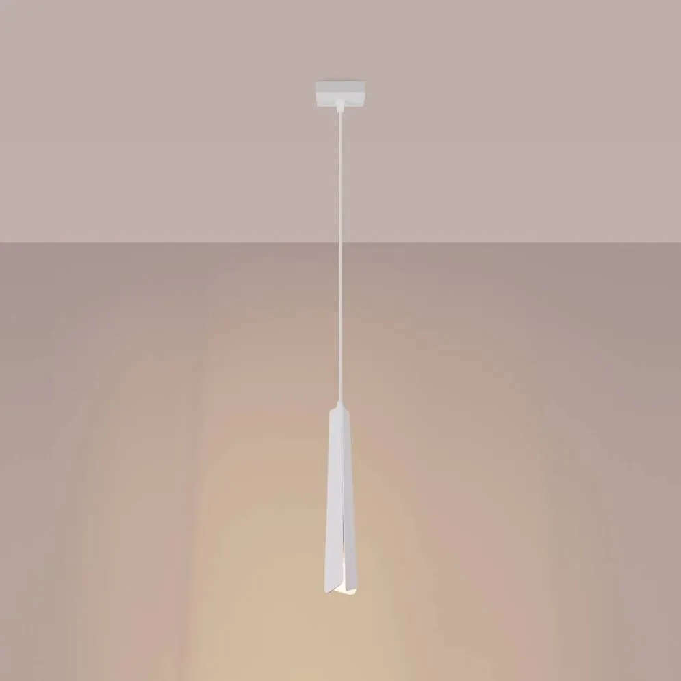 Lampa wisząca PRYSM 1 biała | sklep MIRAT  kolekcja prysm