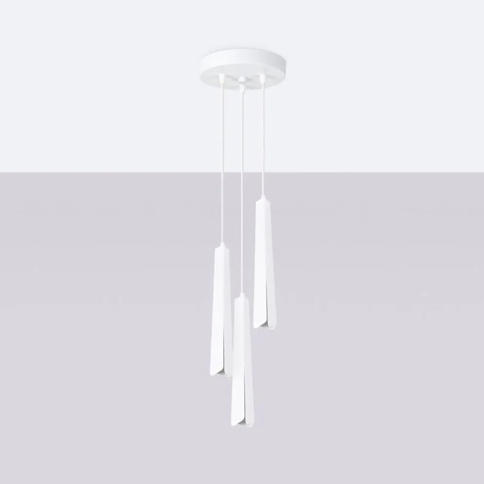 Lampa wisząca PRYSM 3P biała | sklep MIRAT  kolekcja prysm