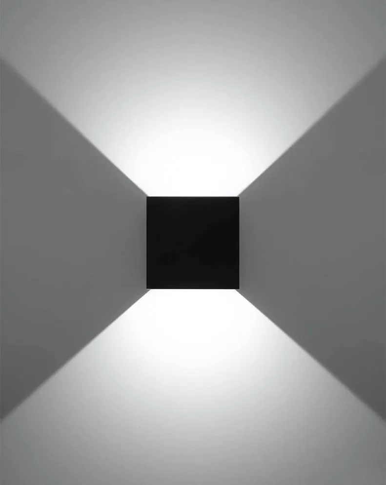 Kinkiet LUCA czarny LED IP54 | sklep MIRAT  kolekcja luca