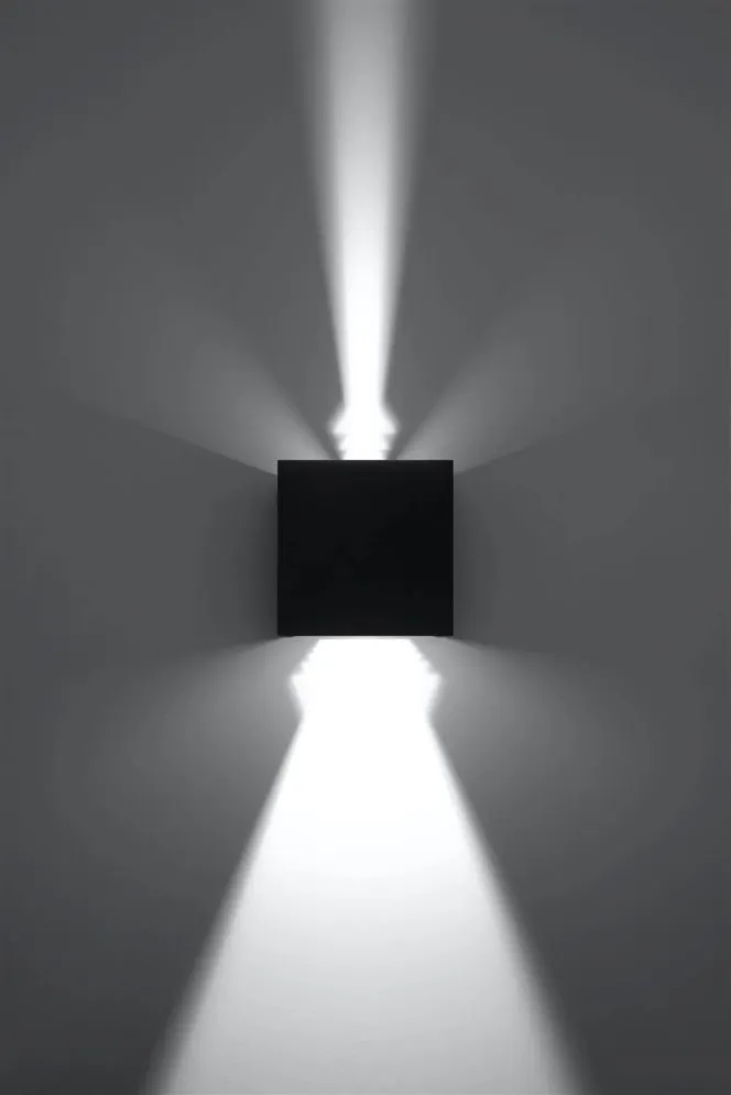 Kinkiet LUCA czarny LED IP54 | sklep MIRAT  kolekcja luca