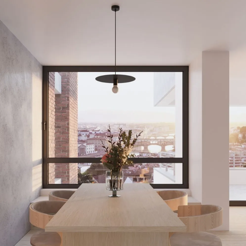 Lampa wisząca FLAVIO czarna | sklep MIRAT  kolekcja flavio