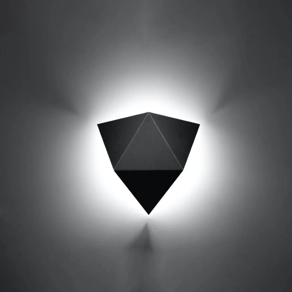 Kinkiet SOLIDO czarny | sklep MIRAT  kolekcja solido