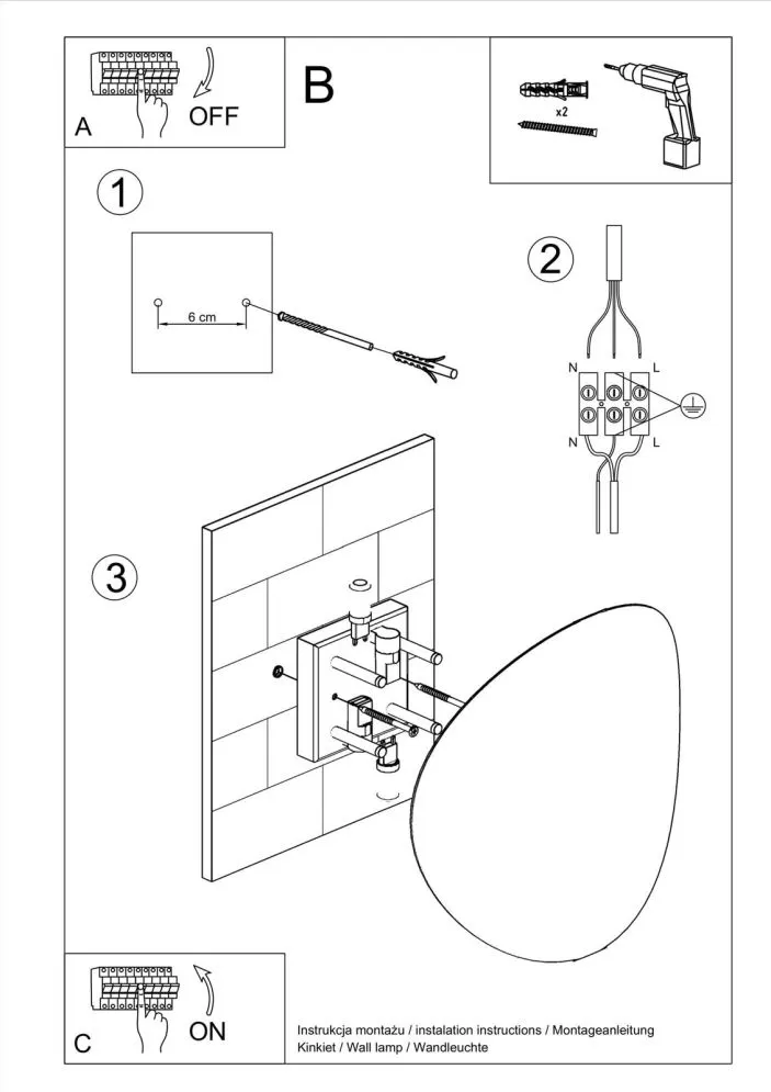 Kinkiet SENSES czarny | sklep MIRAT  kolekcja senses