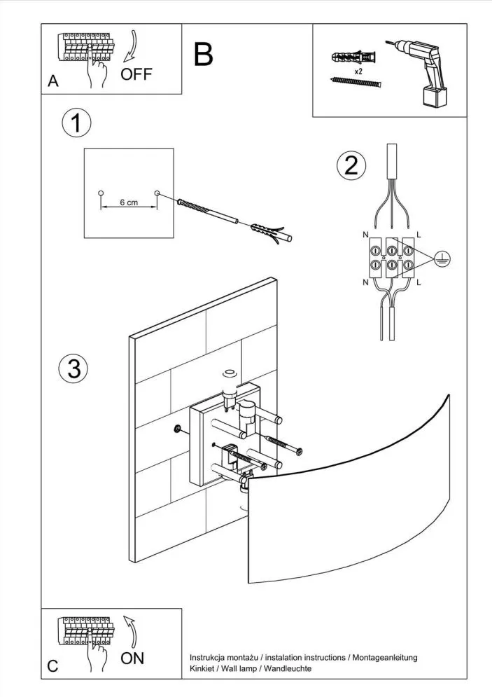 Kinkiet MAGNUS biały | sklep MIRAT  kolekcja magnus