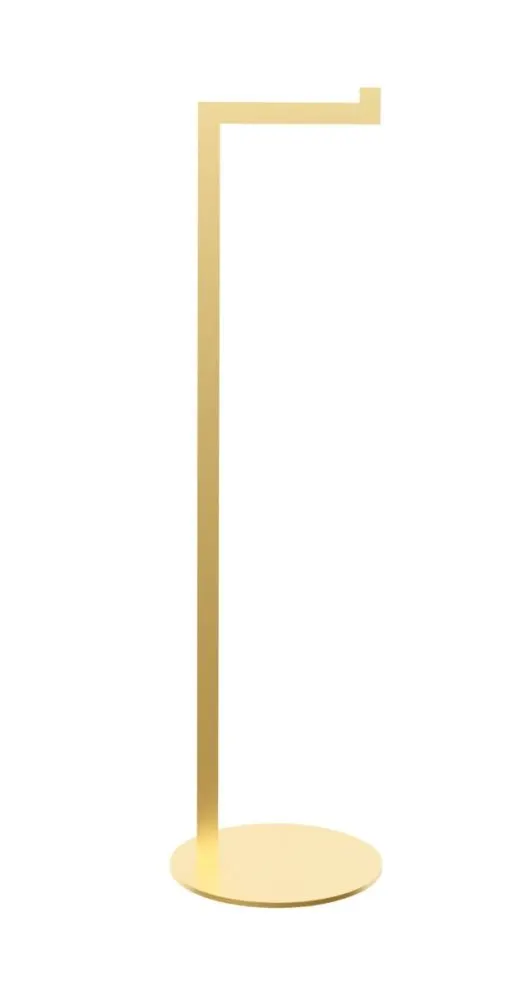 Stojak na papier RIKA złoty metalowy | MIRAT. w stylu LOFT kolekcja