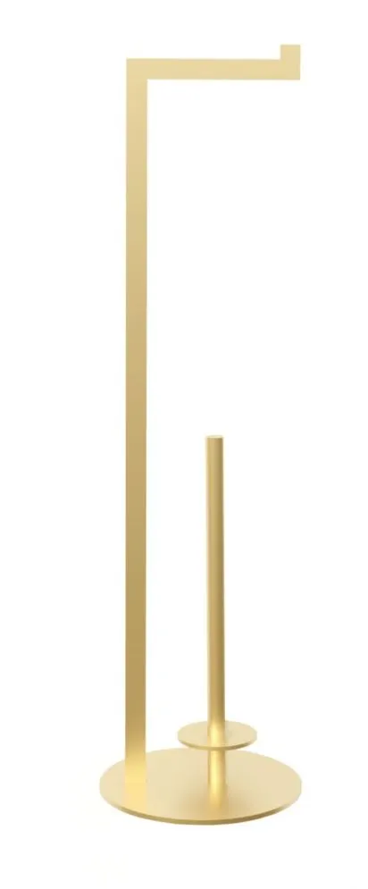 Stojak na papier RIKA PLUS złoty metalowy | MIRAT. w stylu LOFT kolekcja