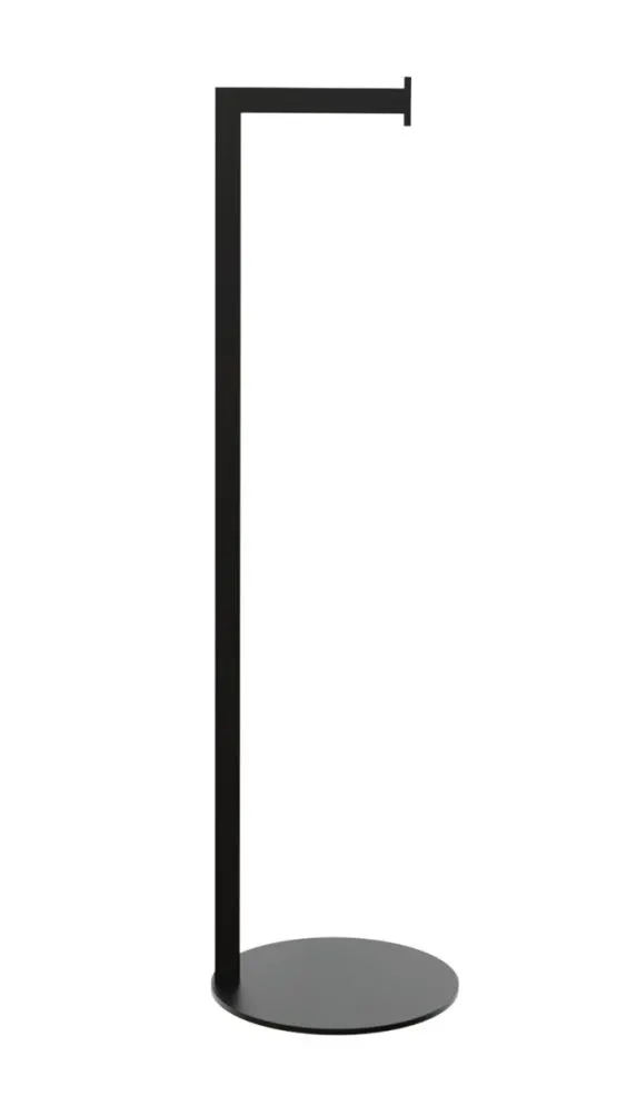 Stojak na papier AKAR czarny metalowy | MIRAT. w stylu LOFT kolekcja