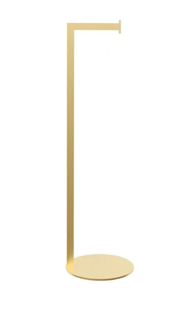 Stojak na papier AKAR złoty metalowy | MIRAT. w stylu LOFT kolekcja