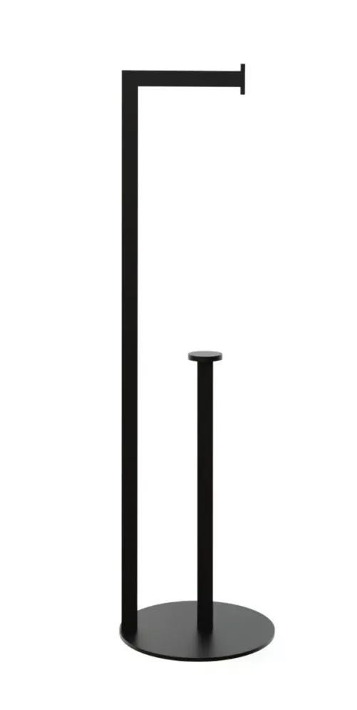 Stojak na papier AKAR PLUS czarny metalowy | MIRAT. w stylu LOFT kolekcja