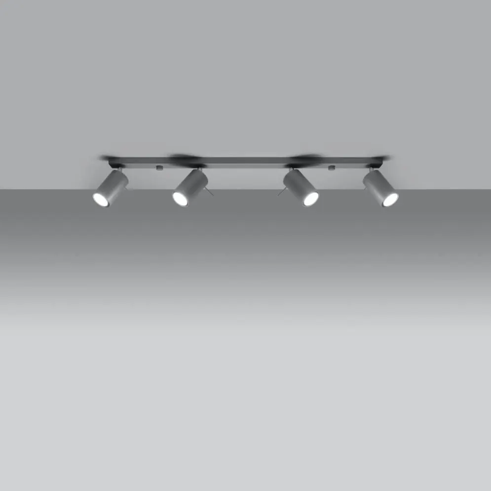 Plafon RING 4L szary | sklep MIRAT  kolekcja ring