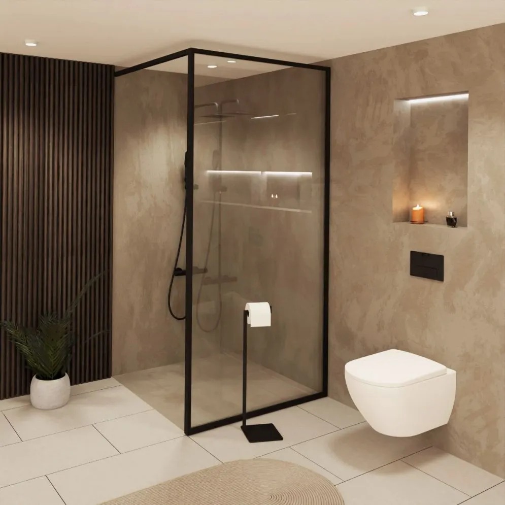 Stojak na papier REGARD czarny metalowy | MIRAT. w stylu LOFT kolekcja