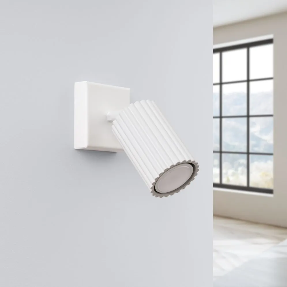 Kinkiet KARBON biały | sklep MIRAT kolekcja karbon