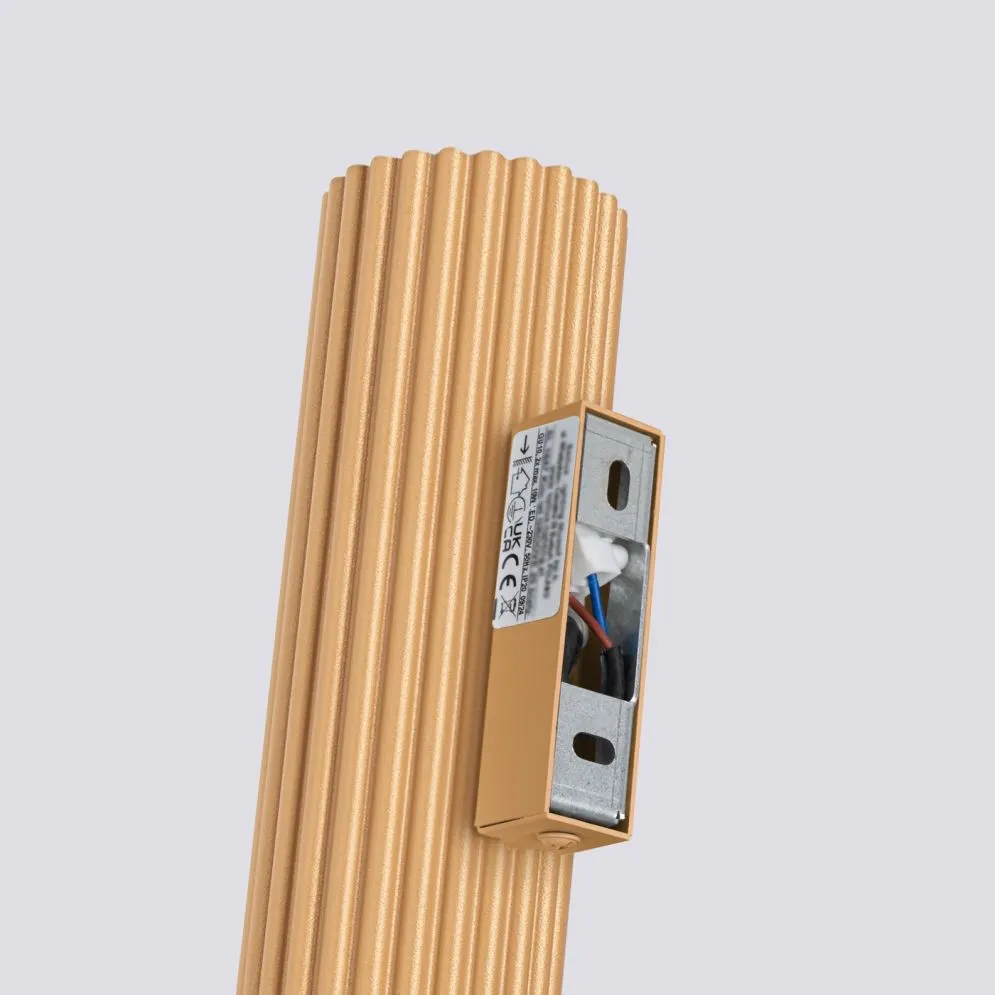 Kinkiet KARBON 30 złoty | sklep MIRAT kolekcja karbon