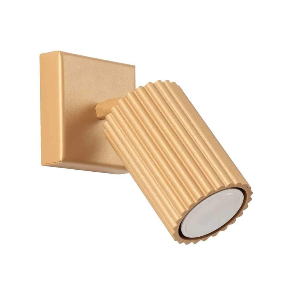 Kinkiet KARBON złoty | sklep MIRAT kolekcja karbon